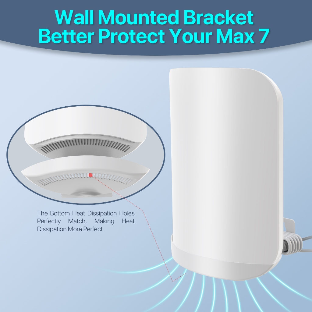 Wall Mount Holder for EEROMax7 Home WiFi Sturdy and Durable Aluminum ...