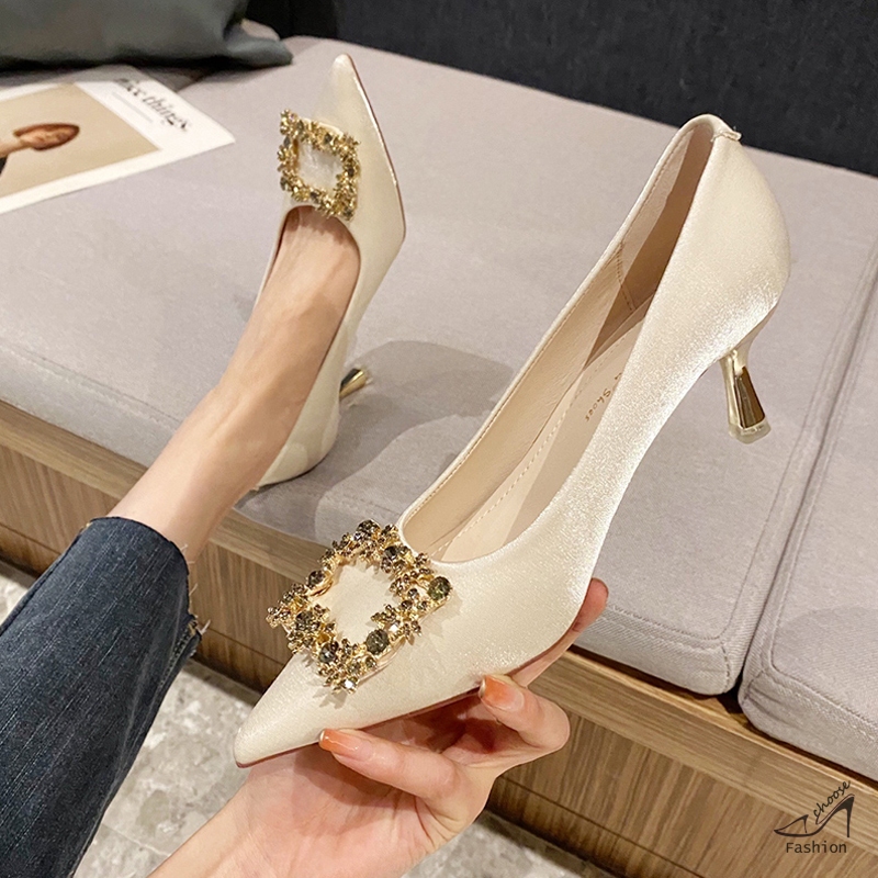 beige dress shoes for wedding Wedding Dress in UAE main image 1