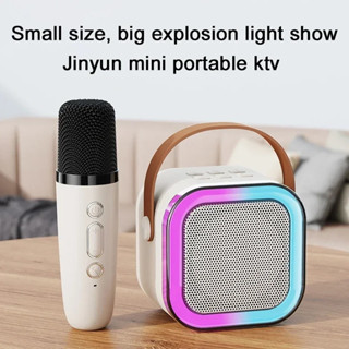 2024 New K12 Bluetooth 5.3 Speaker Dual Microphone Original RGB Mini ...