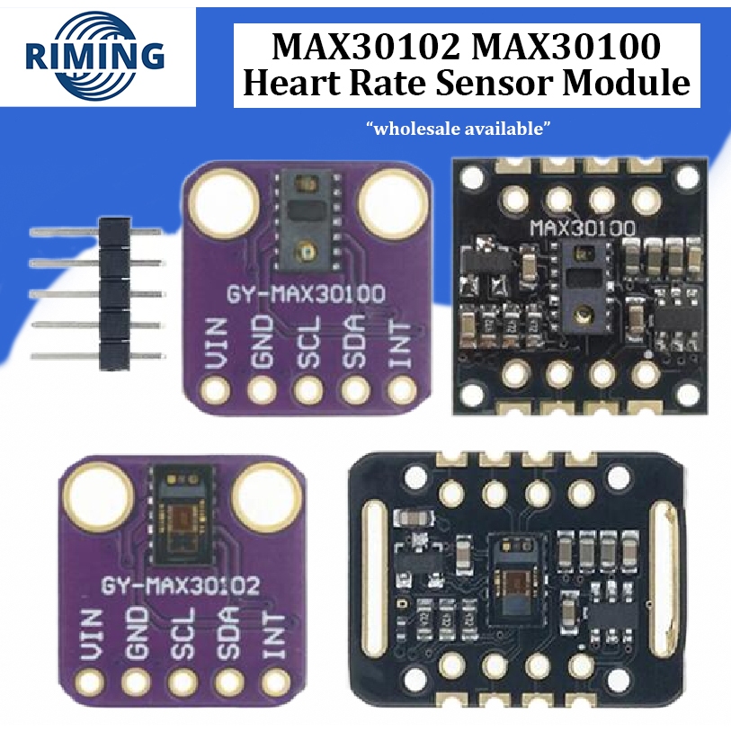 MH-ET LIVE MAX30102 MAX30100 Heart Rate Sensor Module Puls Detection ...