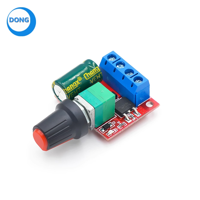 5A DC Motor Speed Controller PWM Regulator 5-35V Speed Control Switch ...