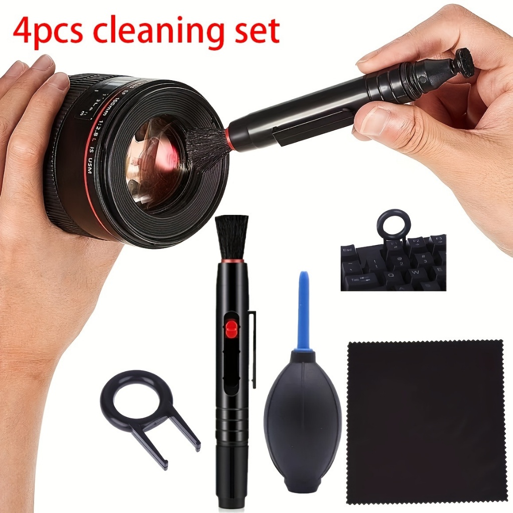4pcs Universal Electronics Cleaning Kit: Dust air blowing ball cleaning ...