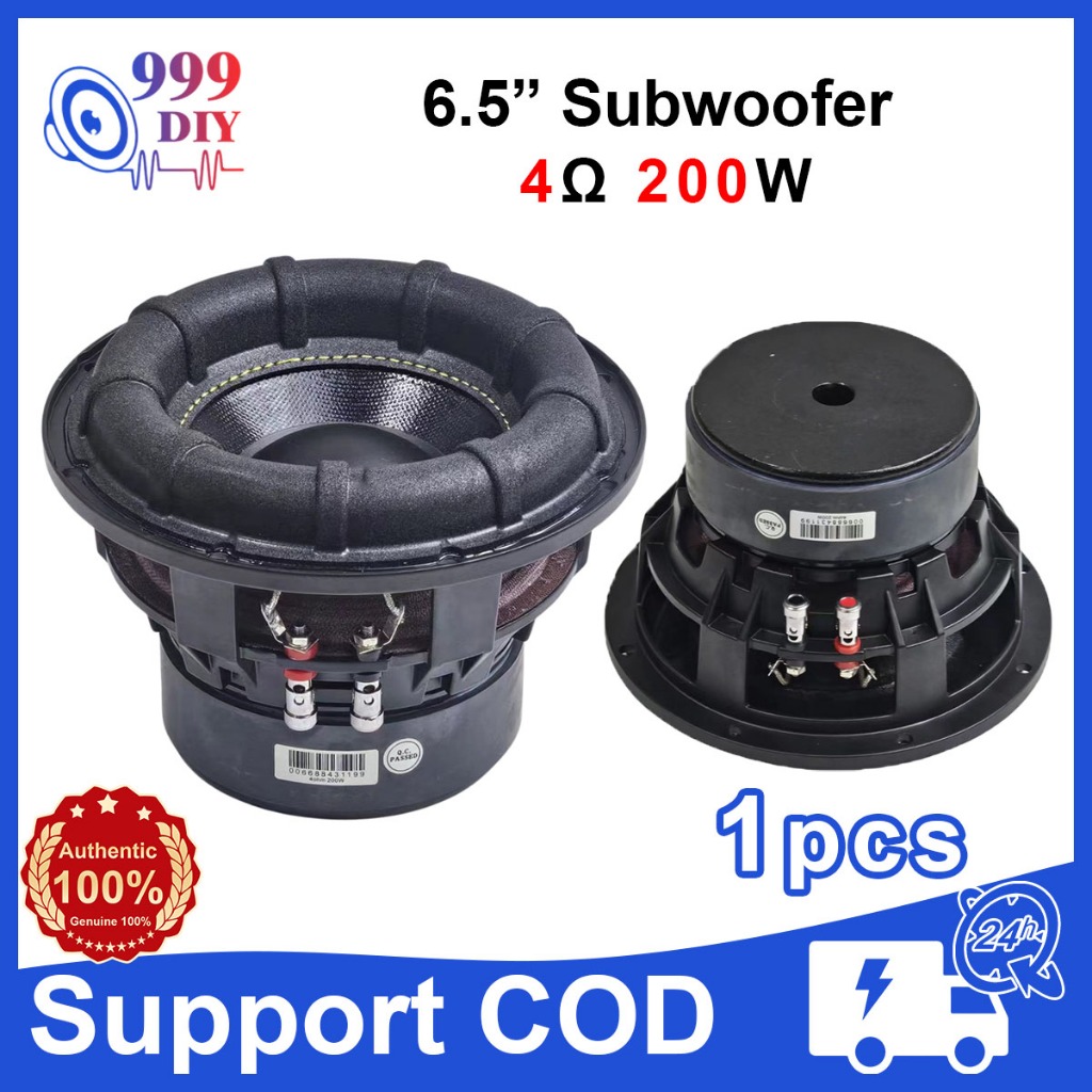 thumbnail image 2 of 6.5" SVC Shallow Mount Subwoofer – 4 Ohm, 30W RMS – Replacement For Land Rover Discovery 1 2 of 2