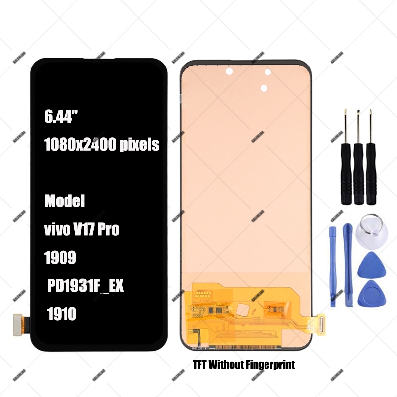 For Vivo V17 V17 Pro V19 Neo V19 LCD Display Touch Screen Digitizer  Assembly Replacement
