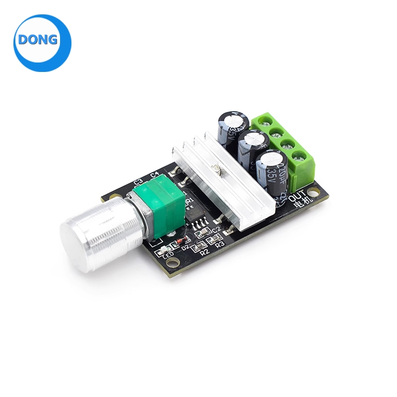 PWM DC Motor Speed Controller 3A 6-28V Regulator Speed Control Switch ...