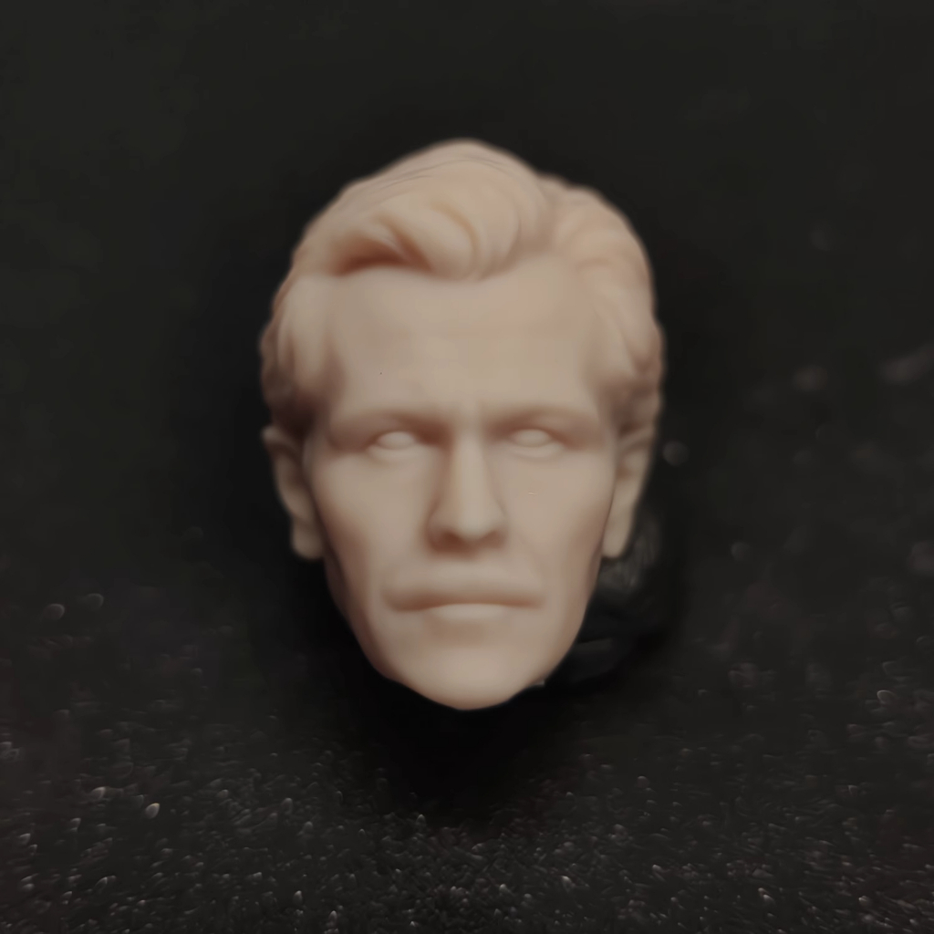 Unpainted 1/12 Scale Batman Detective Gordon Head Carved Model Fit For ...