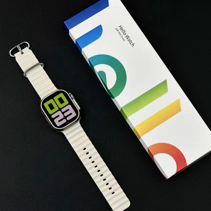 2024 NEW Original top Hello Watch 3+ Plus Generation Smart Watch  AMOLED 4GB ROM NFC Compass Wristwatch Men Fitness Smartwatch