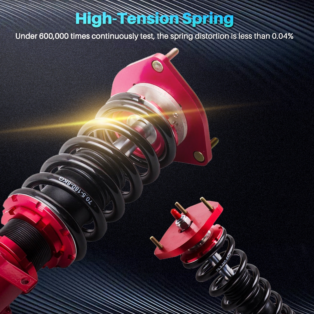 maXpeedingrods 24 Way Damper Coilover Lowering Kit For Toyota Corolla ...