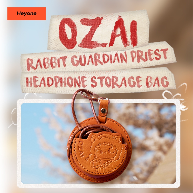 Heyone OZAI-Rabbit guardian priest headphone storage bag | Shopee ...