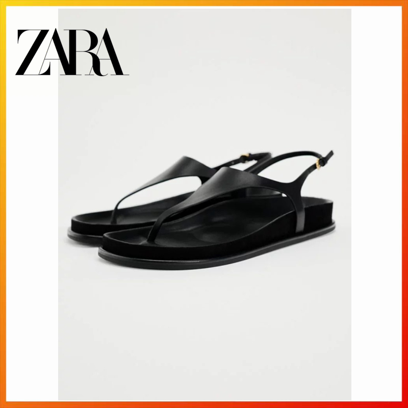zara flip flop heels