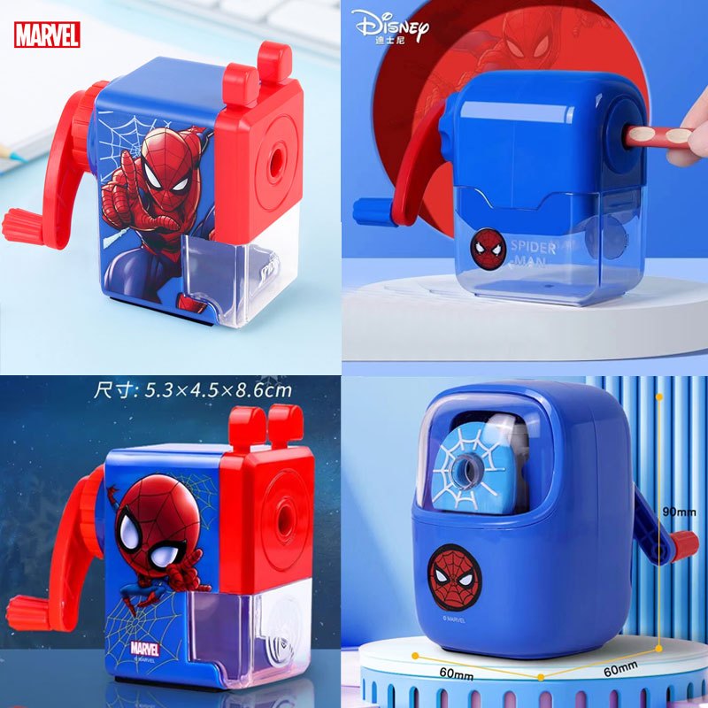 Lot De 6 Taille-crayons Transparents - Fournitures Scolaires, Bureau, Art Pour Enfants - Multi-couleurs