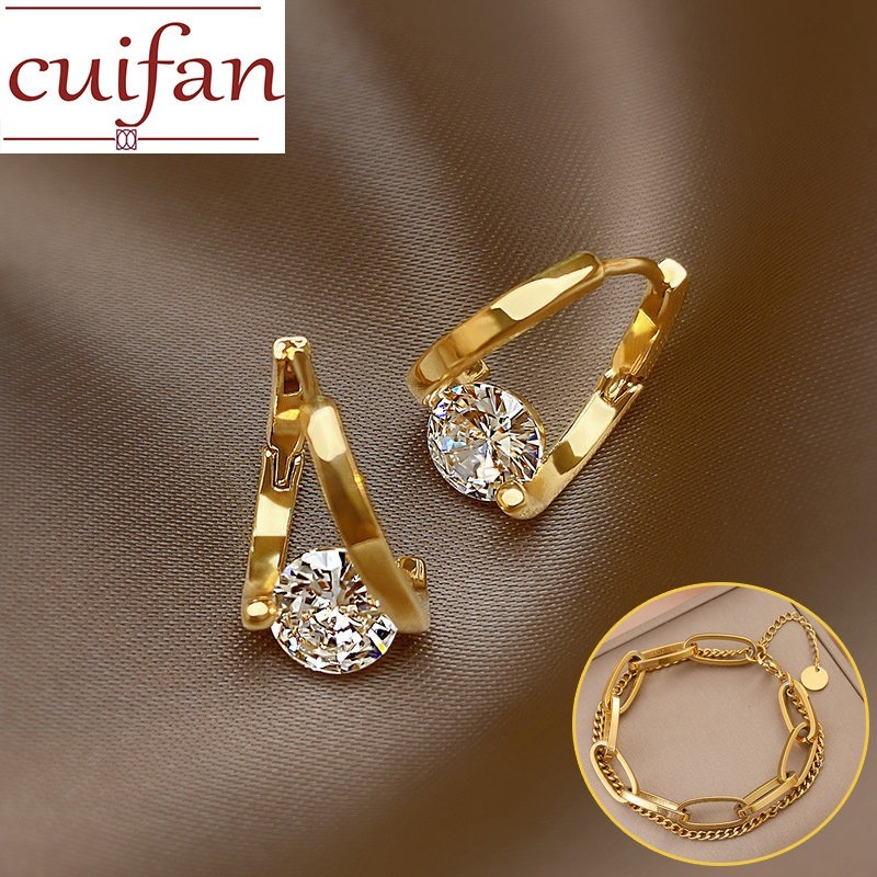 24k Original Saudi Gold Nasasangla Pawn Diamond Pendant Earrings