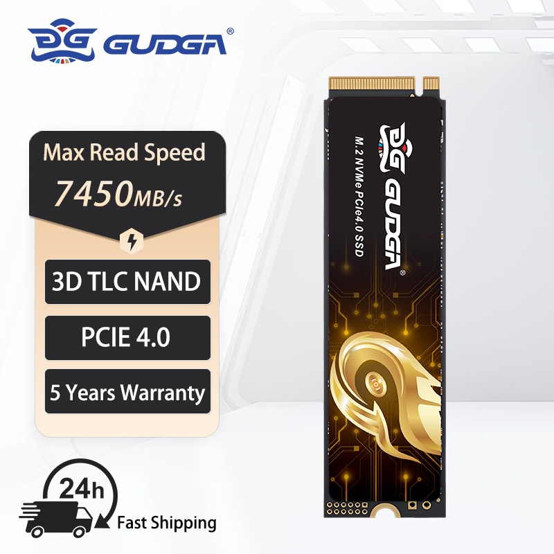 GUDGA Extreme Speed SSD M.2 NVME PCIe 4.0*4 512GB 1TB 2TB SSD M2 2280 ...
