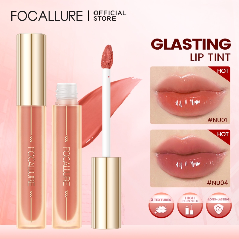 Focallure Ambergold Glasting Essence Lip Tint Lip Care Textures High