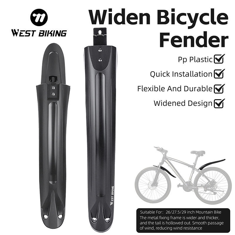 WEST BIKING 1Pair Bicycle Fender Tapalodo Bike 26/ 27.5 /29 Inches ...
