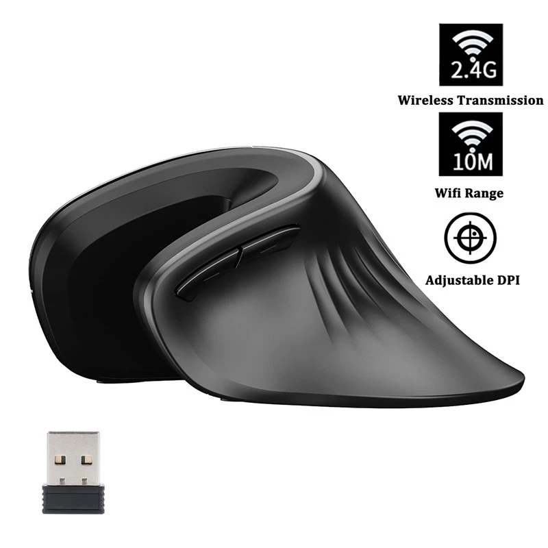 Ergonomic Mouse Wireless, TM209G Wireless Vertical Mouse with 3 ...