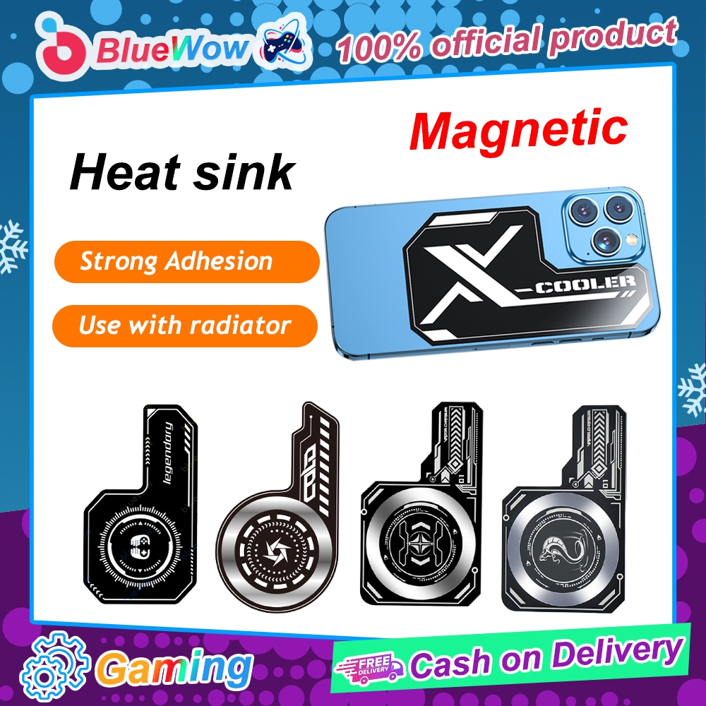 BlueWow Heat Sink Mobile Phone Cooler Pad Semiconductor Cooling Fan ...