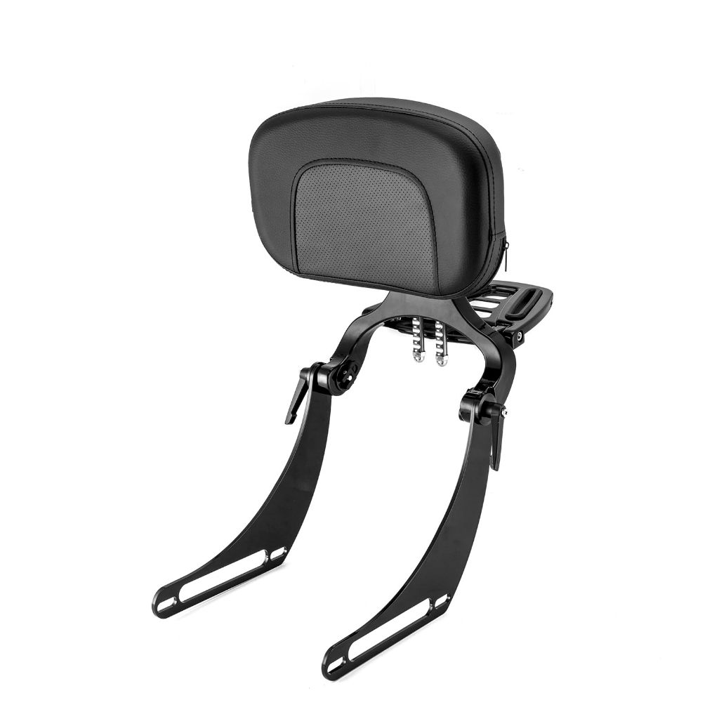 Sissy Bar Backrest Upright Standard Fit For Harley Softail Street Bob 2018-2025