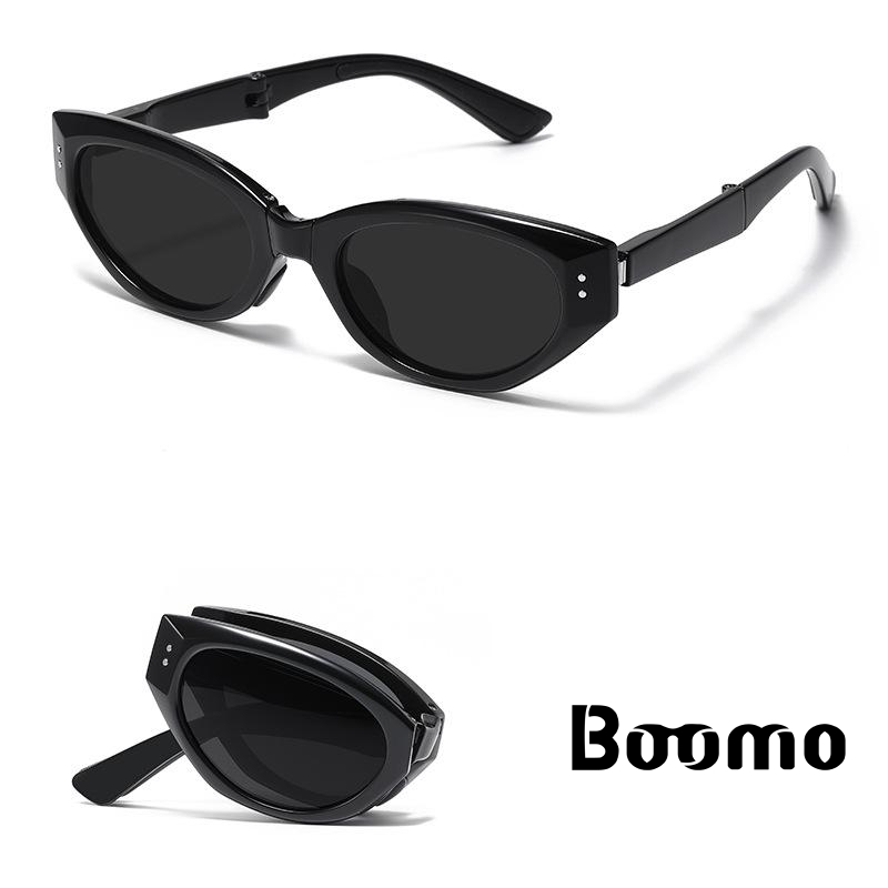 Boomo - Women‘s Foldable Polarized Sunglasses Fashion TR90 Cat Eye ...