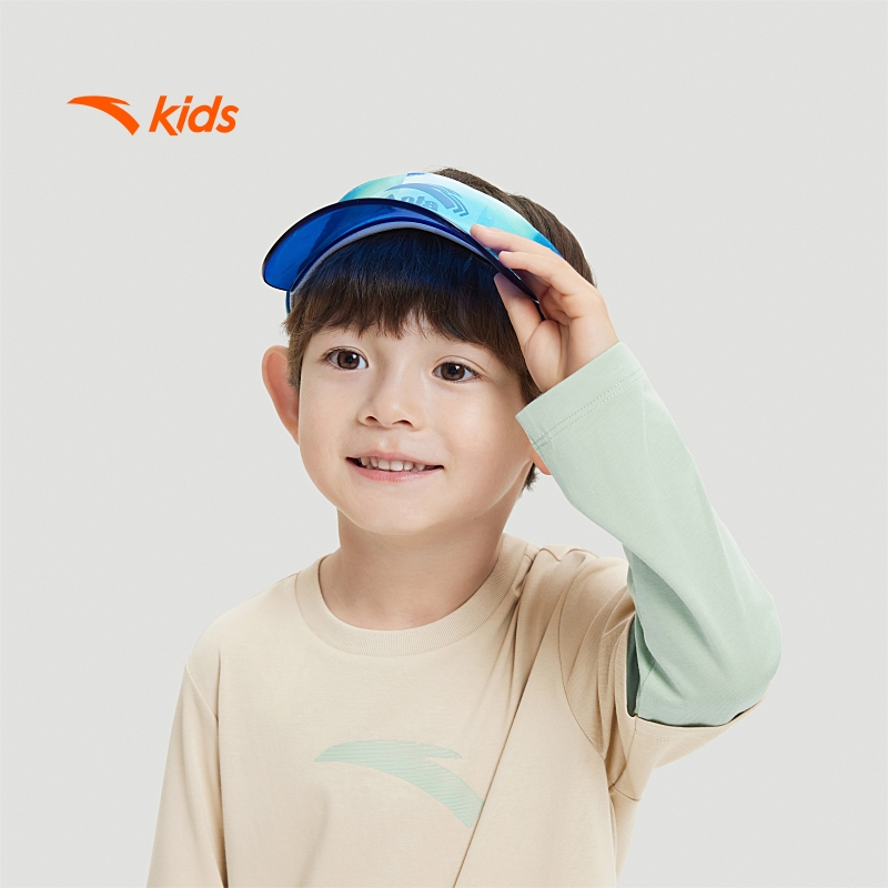 Gant Boys Blue Pure Cotton Visor Caps main image 1