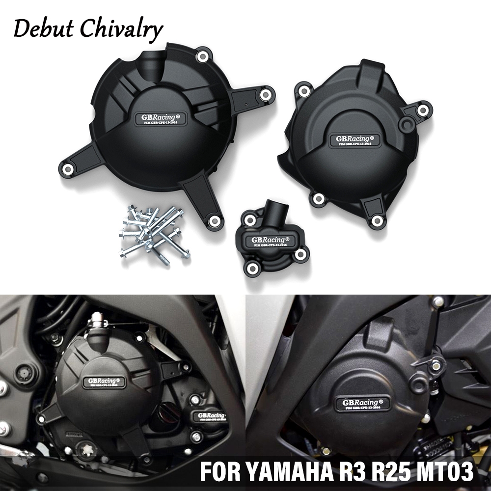 Motorcycle accessories For YAMAHA R3 R25 MT03 R125 Motorcycles Engine ...