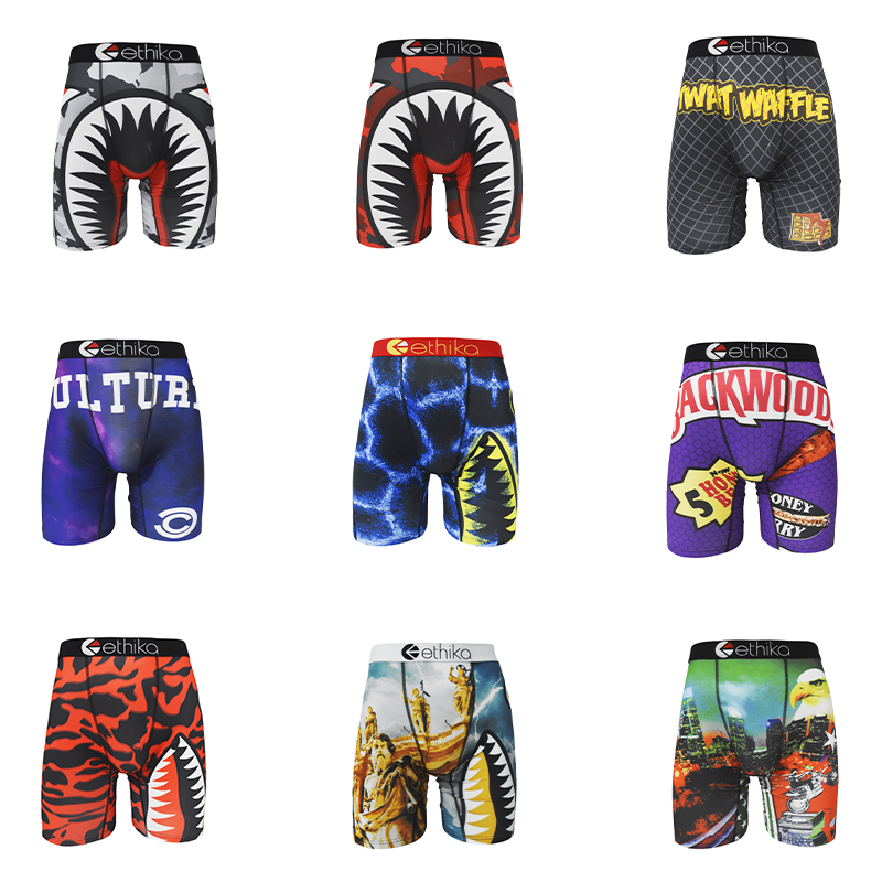 A variety of printed pattern men's briefs boxer briefs | Shopee Philippines
