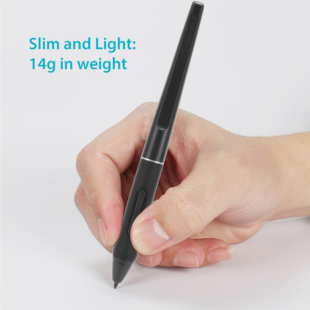 PW500 Stilo senza batteria, per Huion KAMVAS Pro 20/22/22(2019)/GT-191 V2/Studio 22, per HS611, per Inspiroy Q11K V2/WH1409 V2/Dial Q620M, GT-221 GT2201 Tavoletta Grafica Disegno Penna Digitale
