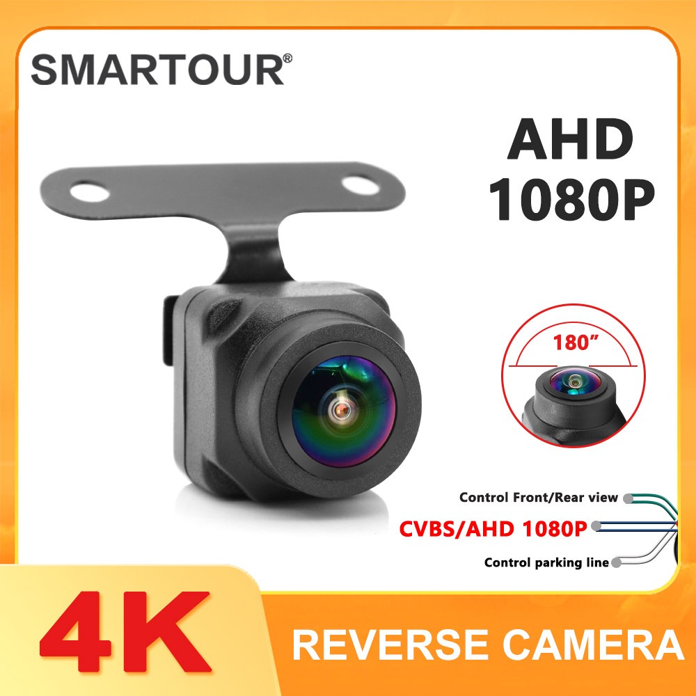 Smartour AHD 1920*1080P Vehicle Rear View Camera Car Reverse Black ...