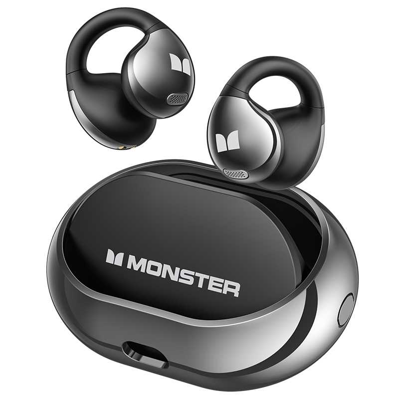 Monster AC600 Bluetooth Earphone Intelligent Noise Cancellation HIFI Stereo  Waterproof Long Life