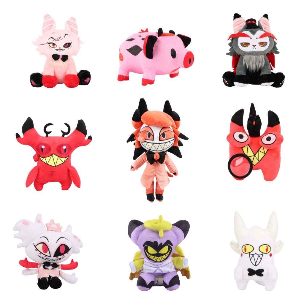 New Hazbin Hotel Hell Inn Alastor Doll Anime Surrounding Plush Toys ...