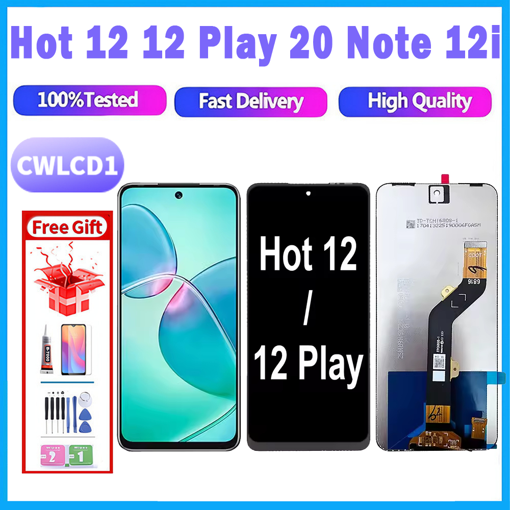 For Infinix Hot 12/Hot 12 Play/Hot 20/Hot 20 Play/Note 12i/Pova Neo 2 ...