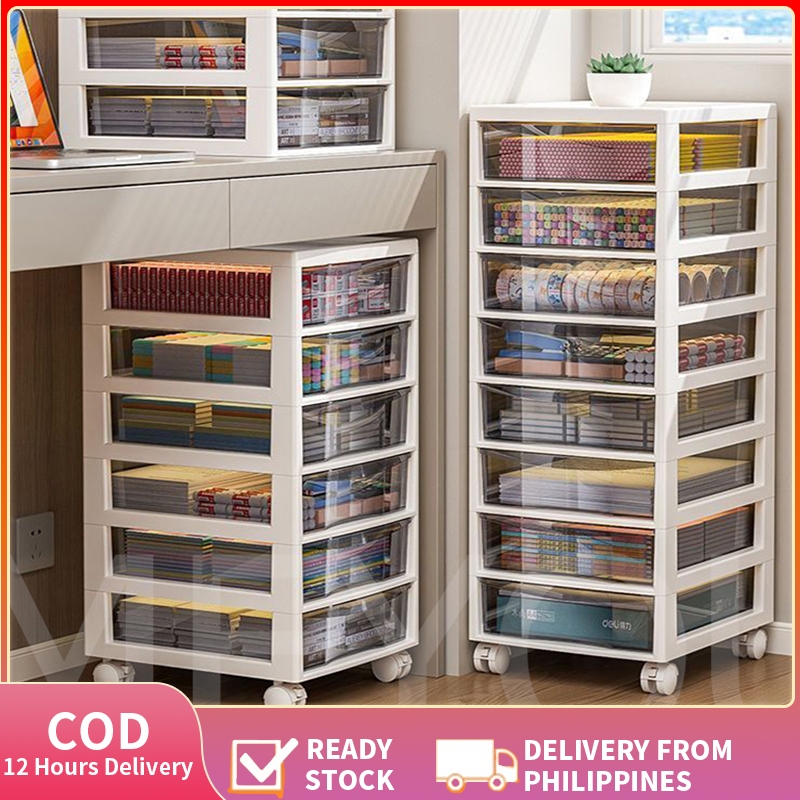 【High capacity】10 Layer File Storage Cabinet Paper Multipurpose Home ...