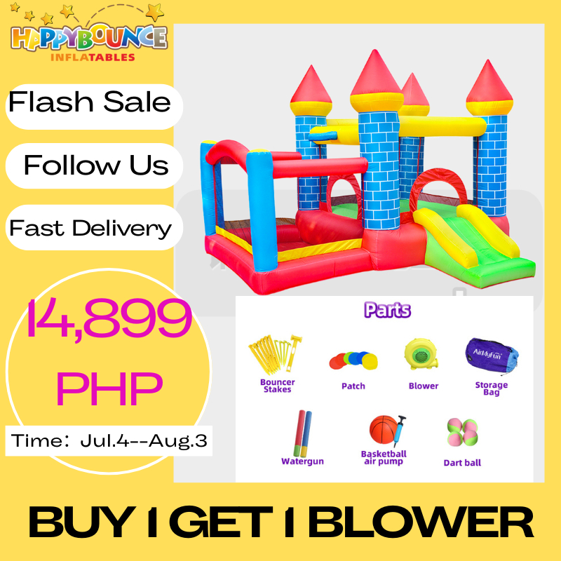 Airmyfun Inflatable Playground Inflatable Bouncy Castle Children's ...