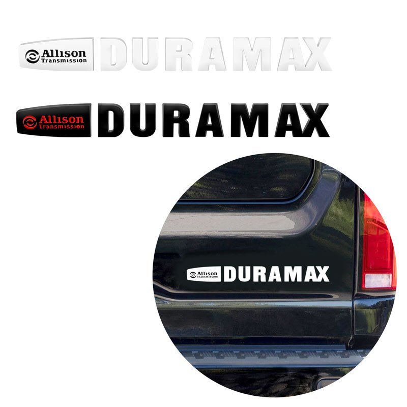 thumbnail image 2 of Chrome Duramax Emblem Badge - Perfect Fit For 2019-2023 Chevy Tahoe & Suburban Tailgate 2 of 4