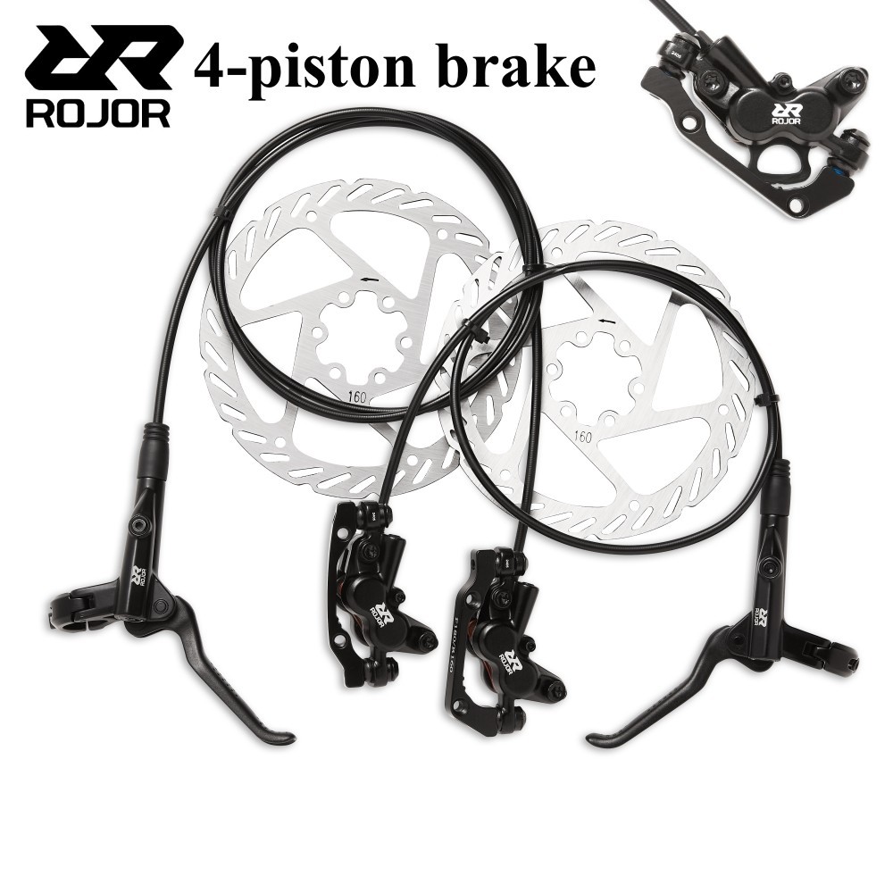 RSX Mountain Bike Oil Disc Hydraulic Brake Kit Mtb Bicycle Disc Brake ...