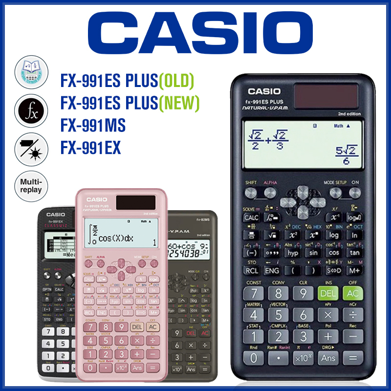 Scientific Calculator CASIO Fx991ES plus Latest Generation Contains