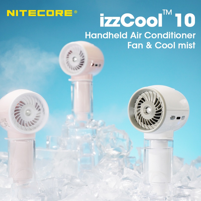 NITECORE izzcool 10 Handheld Air Conditioner Mini Fan Portable