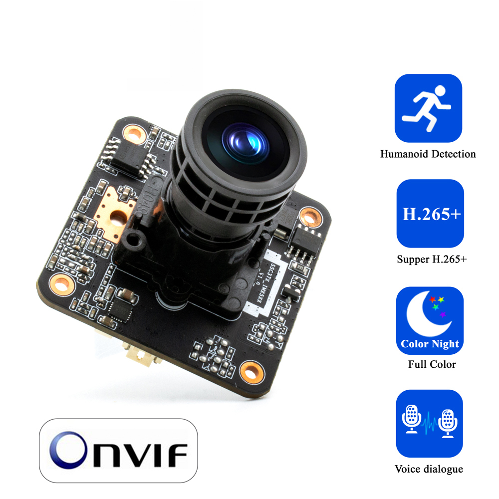 HD Full Color 4MP Network Camera Module 1/1.8