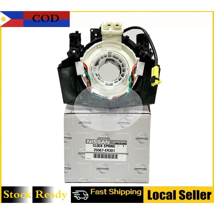 NEW Spiral Cable / Clock Spring 25567EB301 For Nissan Navara D40 2008