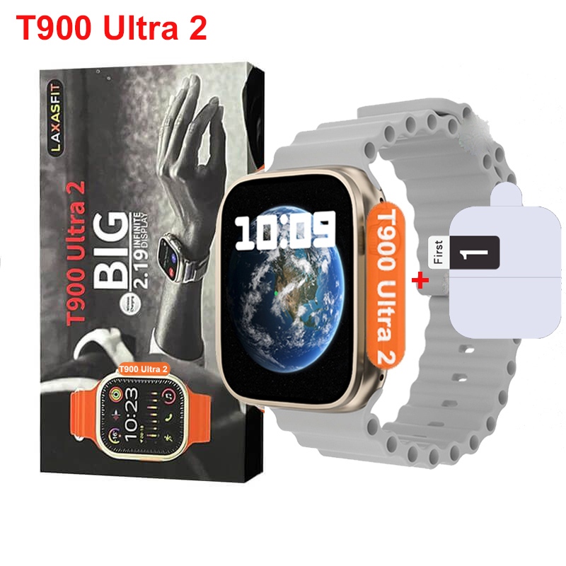 T900 Ultra Smart watch Original Series 49mm Big Inch Sports  Smartwatch for woman Waterproof Blood Pressure Blood Oxygen Detection T900 