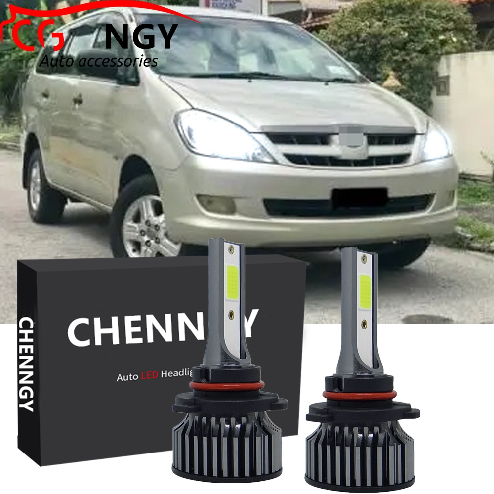 6000K white LED Front Headlamp HeadLight Light Bulbs 12V-24V set of 2 ...
