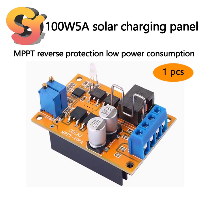 [Ready Stock Supply] 1pcs 100W5A Solar Charging Panel Battery Charging ...