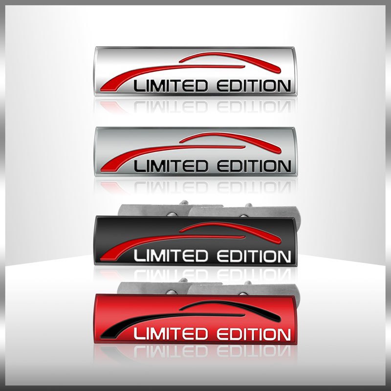 3x Chrome Black TEXAS EDITION Fender Emblem Trunk Badge for Silverado