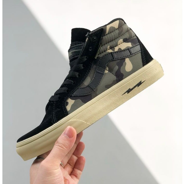 DEFCON x Sk8-Hi Notchback Pro Co-Brand High-Top Classic Casual Shoes ...
