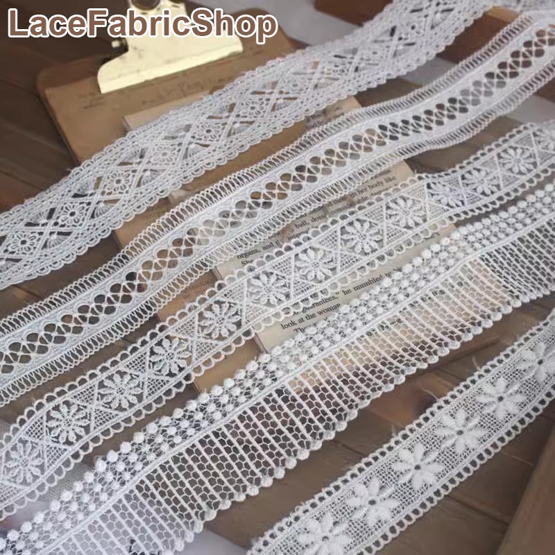 Clothing Border Lace Trim 1 Yard Width 3-4 cm Sewing Material | Shopee ...