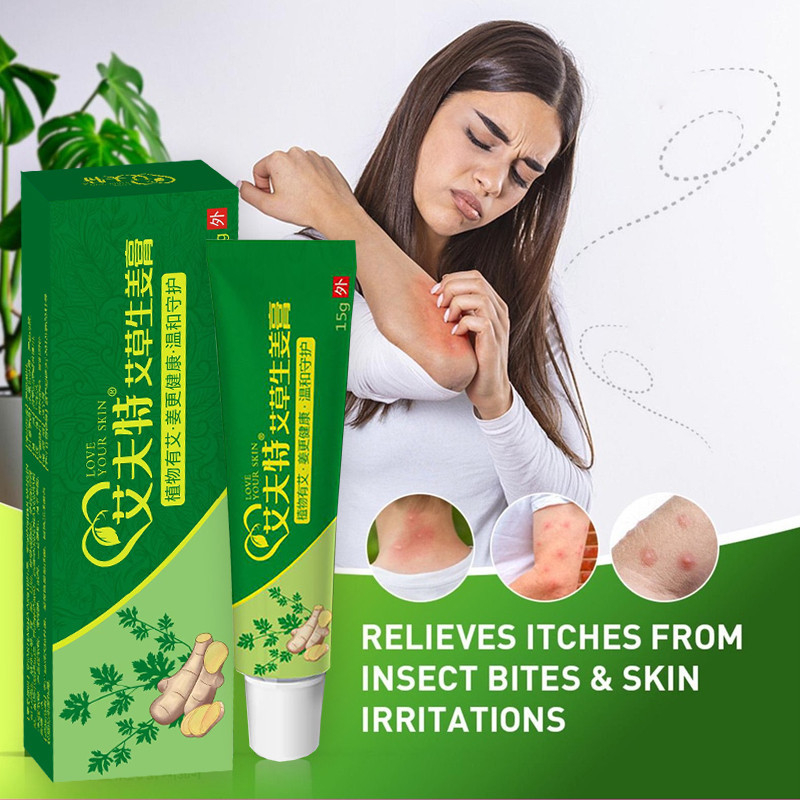 Antibacterial Cream Anti Itch Chinese Herbal Psoriasis Eczema Itchy ...