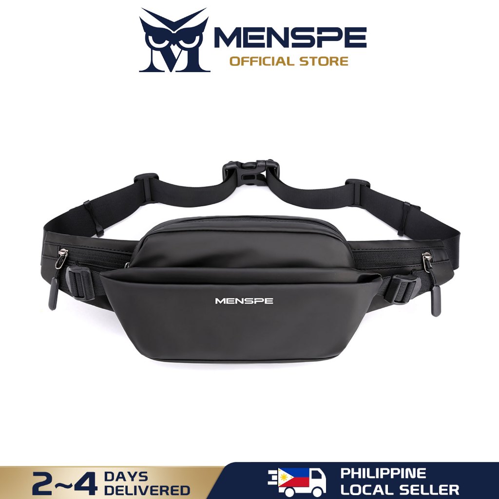 MENSPE Men Chest Bags Waist Pack Cross Body Bags Messenger Bag Waterproof  Fashion Bag Large Capacity Sling Bags