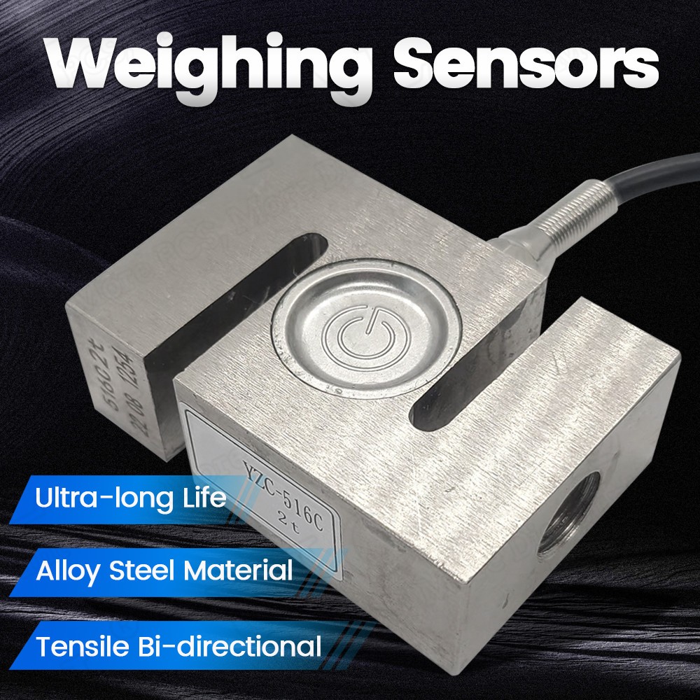 YZC-516C Load Cell S Type 100kg 200kg 300kg 500kg 1T 1.5T 2T Pressure ...