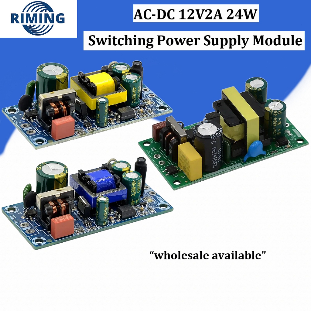 AC-DC 12V2A 24W Switching Power Supply Module Bare Circuit 100-265V to ...