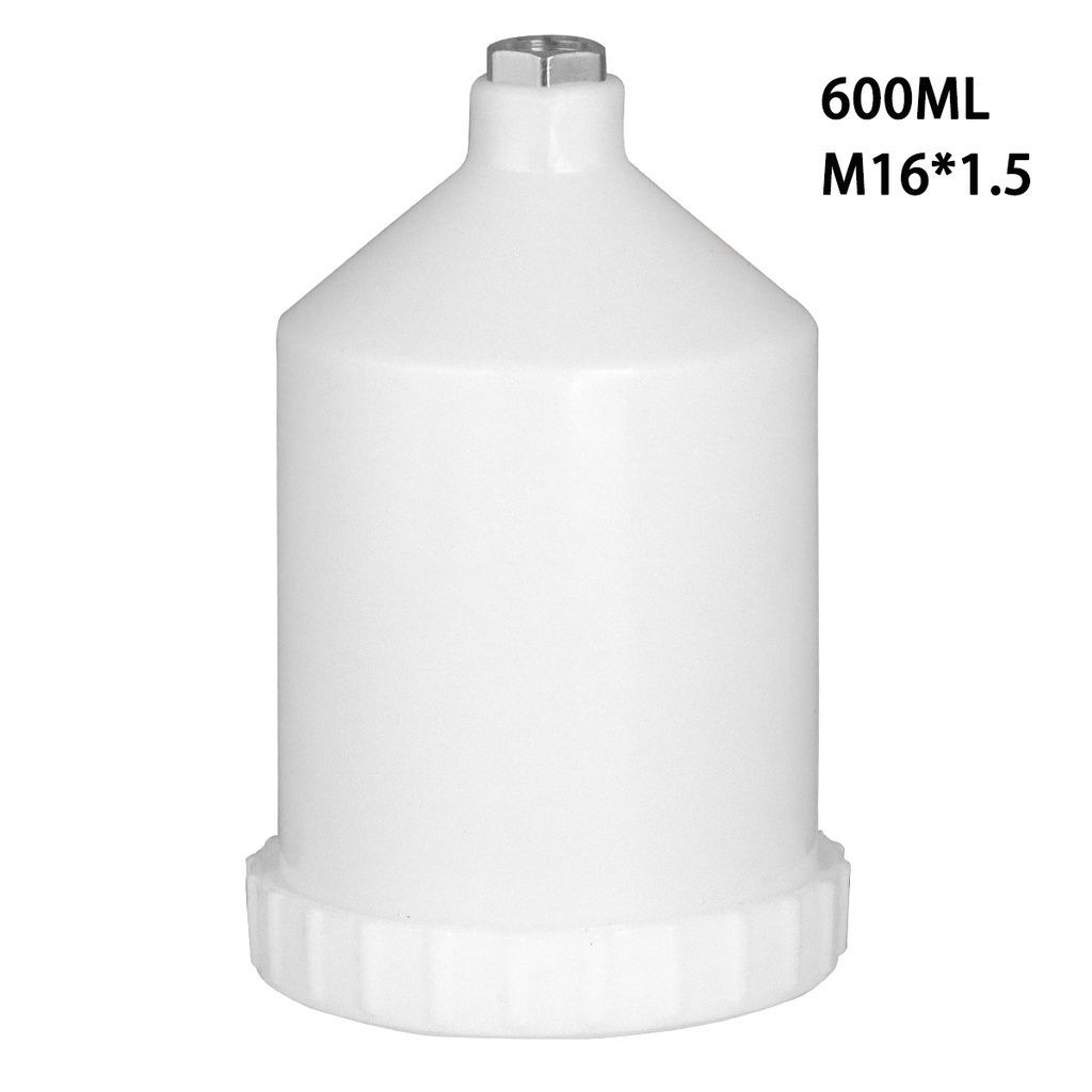 600ml Plastic Spray Paint Pot Sprayer Cup Air Gravity Feed Fastmover ...